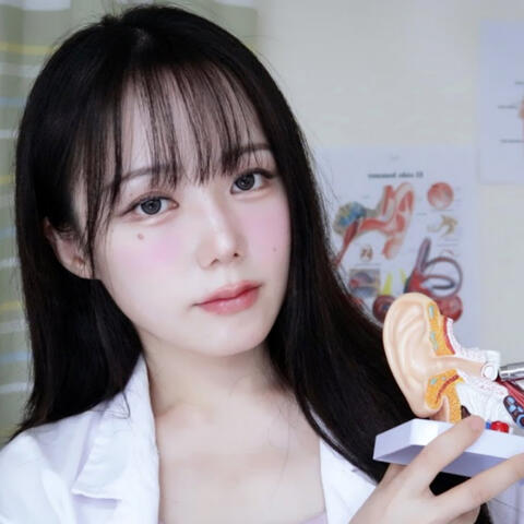 ASMR Ear cleaning Roleplay, Eardrum Inflammation Surgery