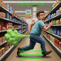 Daddy Farted So Hard He Pooped His Pants in Public (Public Poop Problem)