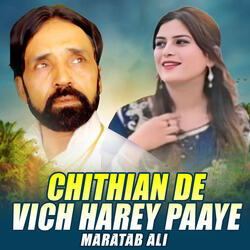 Chithian De Vich Harey Paaye