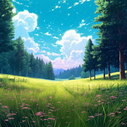 Lying In The Grass