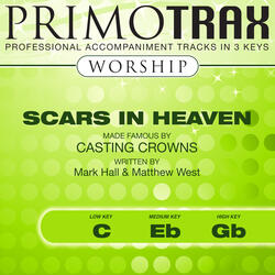 Scars In Heaven (Medium Key - Eb - without Backing Vocals) [Performance Backing Track]