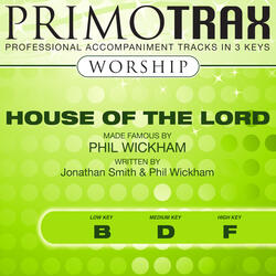 House Of The Lord (Low Key - B) [Performance Backing Track]