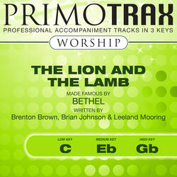 The Lion And The Lamb (Low Key - C) [Performance Backing Track]