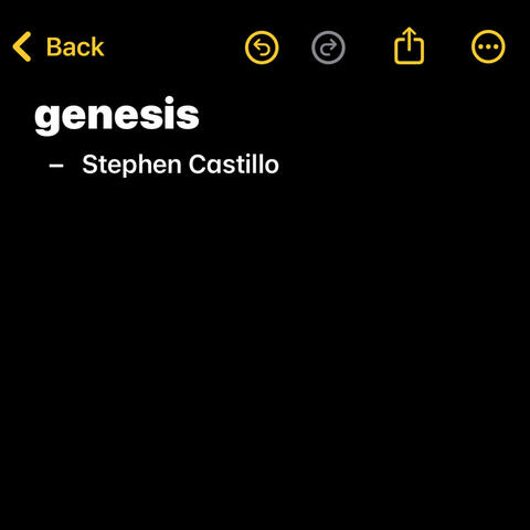 genesis