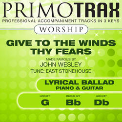 Give to the Winds Thy Fears (Medium Key - Bb) [Performance Backing Track]