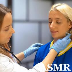 Real Person Physical Exam with Hand Sensation Test Pt.1