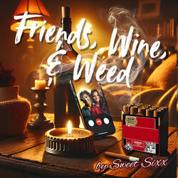 Friends Wine and Weed