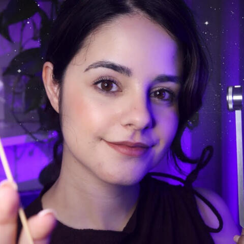 SLEEP INDUCING Ear Cleaning & Exam Eyes Closed ASMR