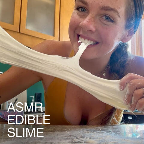 ASMR Eating & Playing With Edible Slime