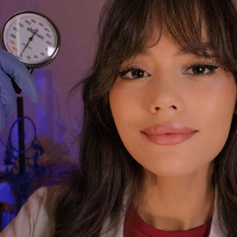 ASMR 5 Duyunu Kontrol Ediyorum - Kranial Sinir Testi (Doctor RP)