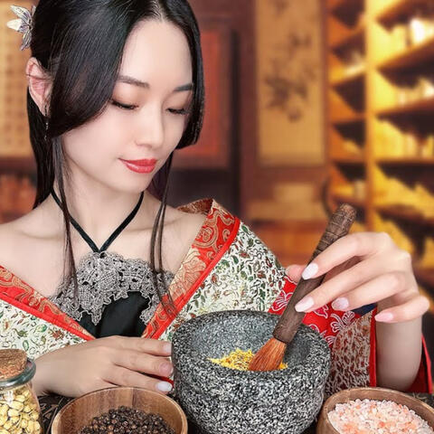 ASMR The Royal Chinese Herbal Shop