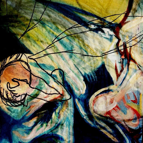 Scattered sunlight, broken glass