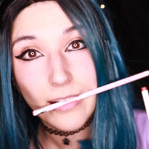 ASMR Eating Stick Things & Mouth Sounds