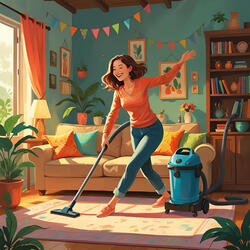 Upbeat Cleaning Music
