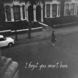 i forget you aren't here