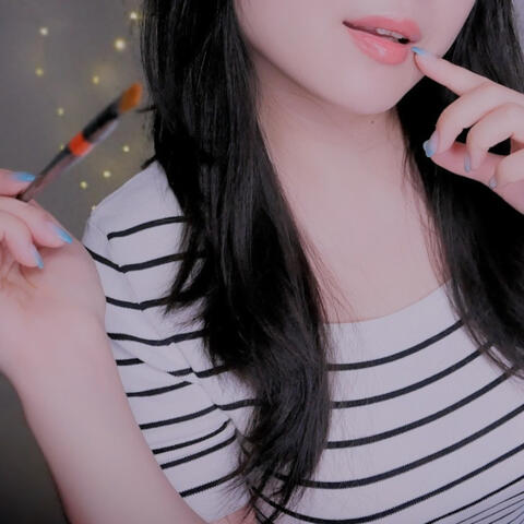 ASMR  Drawing on Your Face