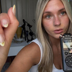 Whispering About My Manicure