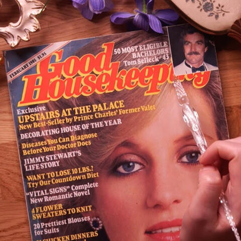 Magazine ASMR 1985 Good Housekeeping Flip Through (Whispers)