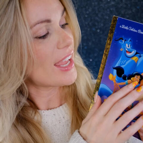 ASMR Disney Aladdin Story Telling Book Reading