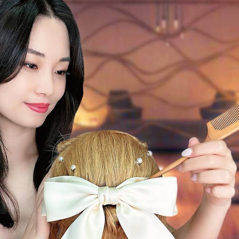 ASMR – Doing Your Everyday Hairstyle