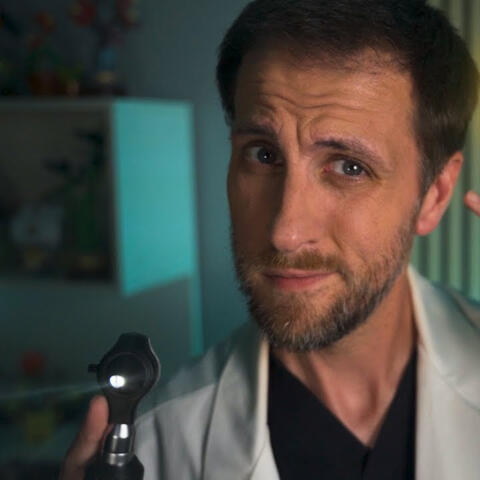 ASMR Doctor Exam - Your Ear is Completely Blocked