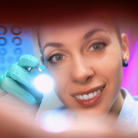 ASMR there's something in your eye, Personal Attention roleplay for Sleep