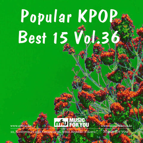 Popular KPOP Best 15 Vol. 36