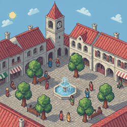 Pixel Plaza