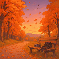 Leaves on the Sidewalk