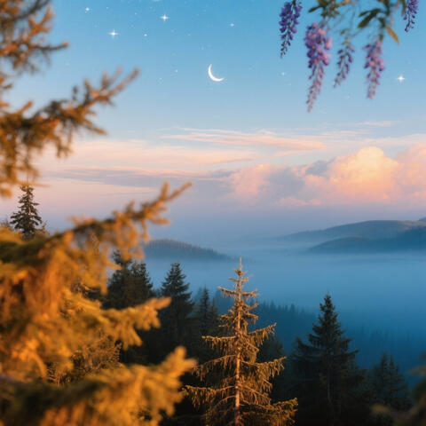 Tranquillité Nocturne Ondes Douces