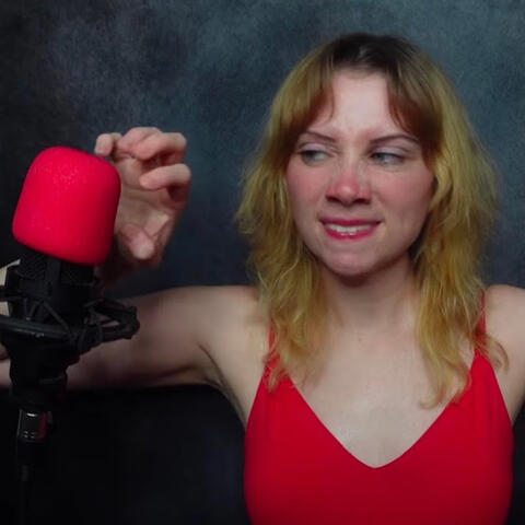 Stereo Whispers with Gentle Mic Scratching ASMR