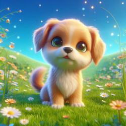 Le Petit Chien Joyeux
