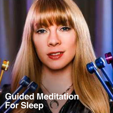 Eyes Closed ASMR Tuning Fork Guided Meditation For Sleep | Journey to SPACE Binaural Beats