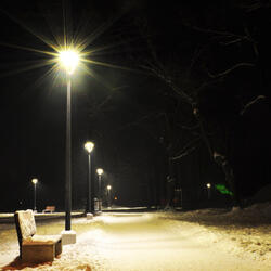 sometimes, in December