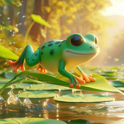 La Grenouille qui Saute