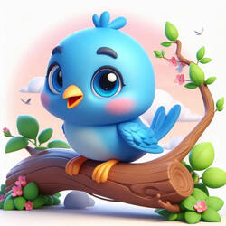 Le Petit Oiseau Bleu