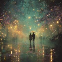 같이 걷는 우산속 Under the Umbrella We Walk Together