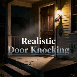Creepy Knocks on Wooden Door 8D