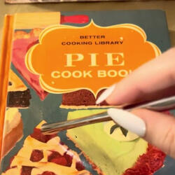 1960s Pie Cookbook (Vintage ASMR)