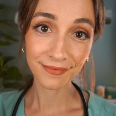 ASMR Relaxing Whispered Annual Doctor Exam