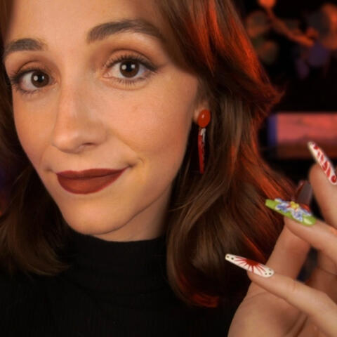 ASMR – Long Nail Tapping and Scratching, for tingles, sleep, relaxation