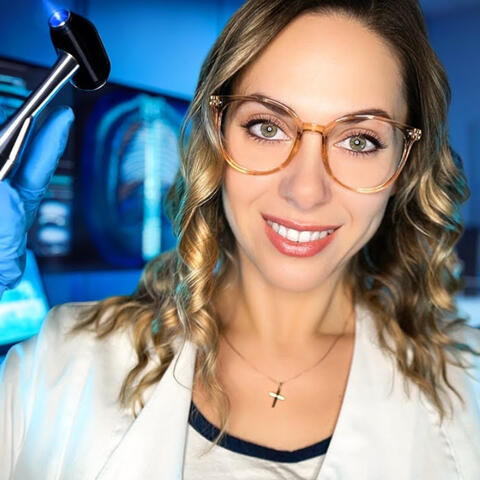ASMR Sleep Inducing Medical Exams, Otoscope Ear cleaning for Sleep