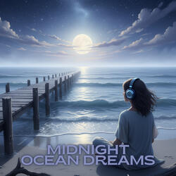 Moonlit Beach Horizon