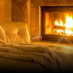 Crackling Fireplace Ambience for Sleep