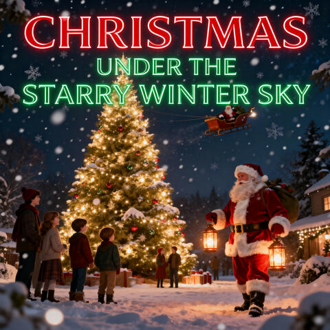 Christmas Under The Starry Winter Sky