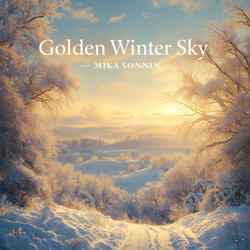 Golden Winter Sky