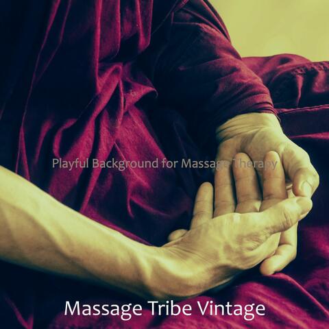 Playful Background for Massage Therapy
