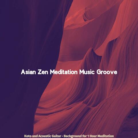 Koto and Acoustic Guitar - Background for 1 Hour Meditation