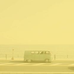 Background for Driving to Work