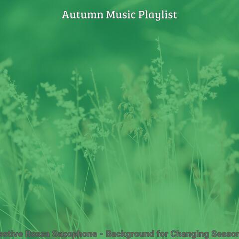Festive Bossa Saxophone - Background for Changing Seasons